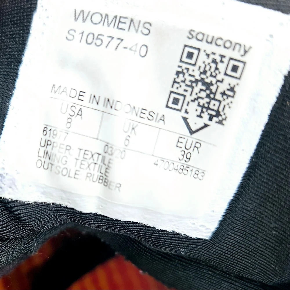 Saucony Women’s Running Shoes Black Gray Athletic Sneakers Size 8 EU 39 Comfort - Picture 8 of 10